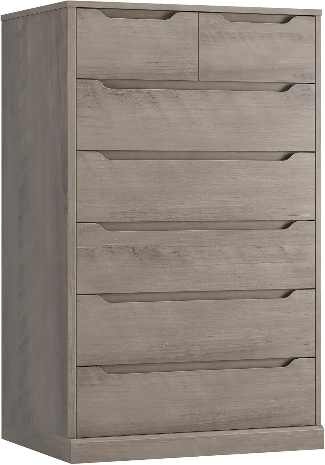 51" Tall 7 Drawers Modern Dresser