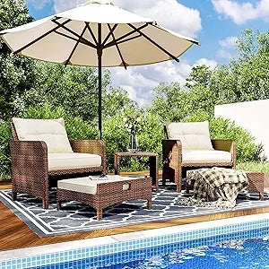 Comfy Rattan Patio Set