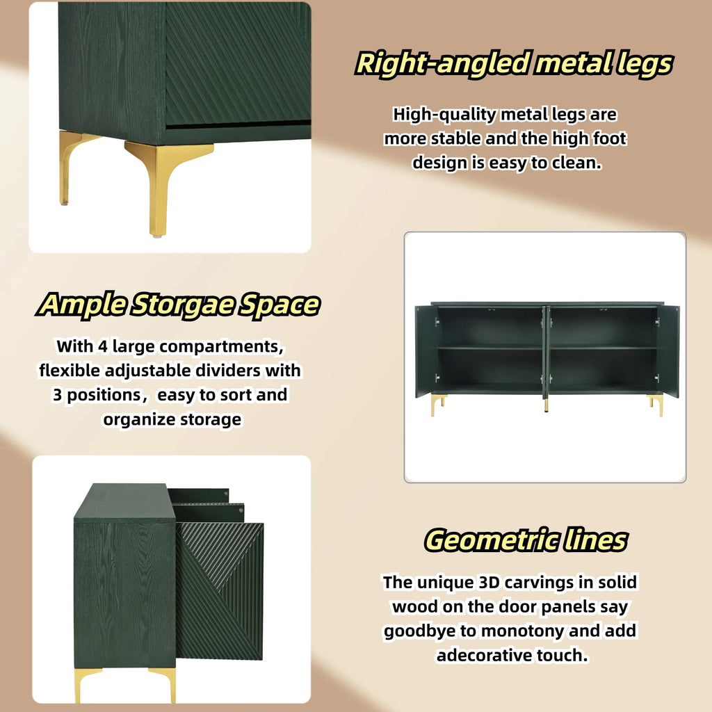 Large Storage Space Sideboard