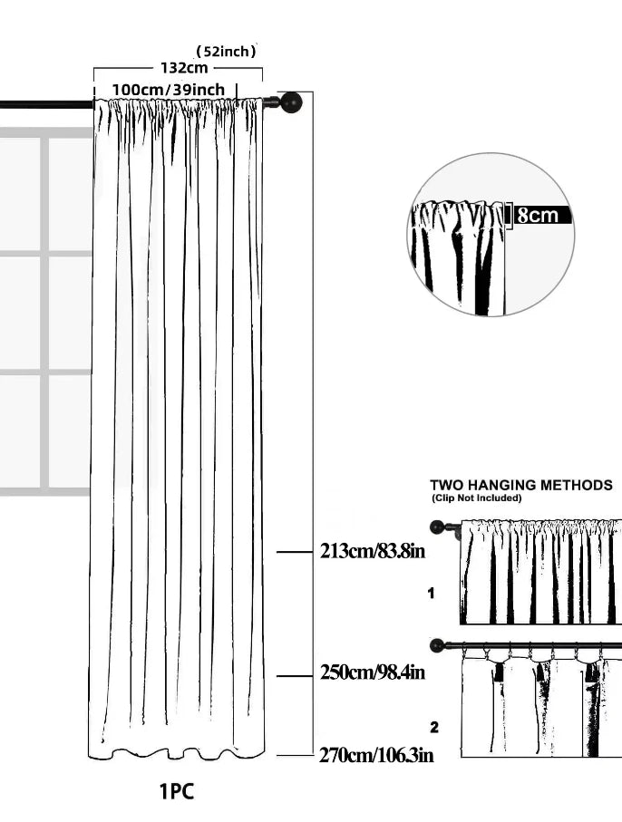 Luxury Pink Princess Style Curtain