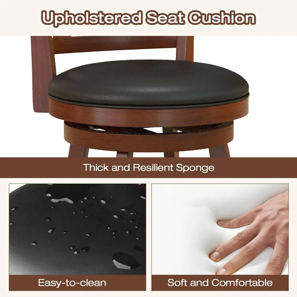 Counter Height Bar Stool Set of 4