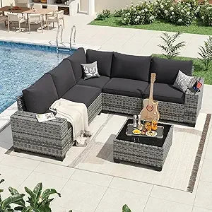 Firepit Patio Furniture Set