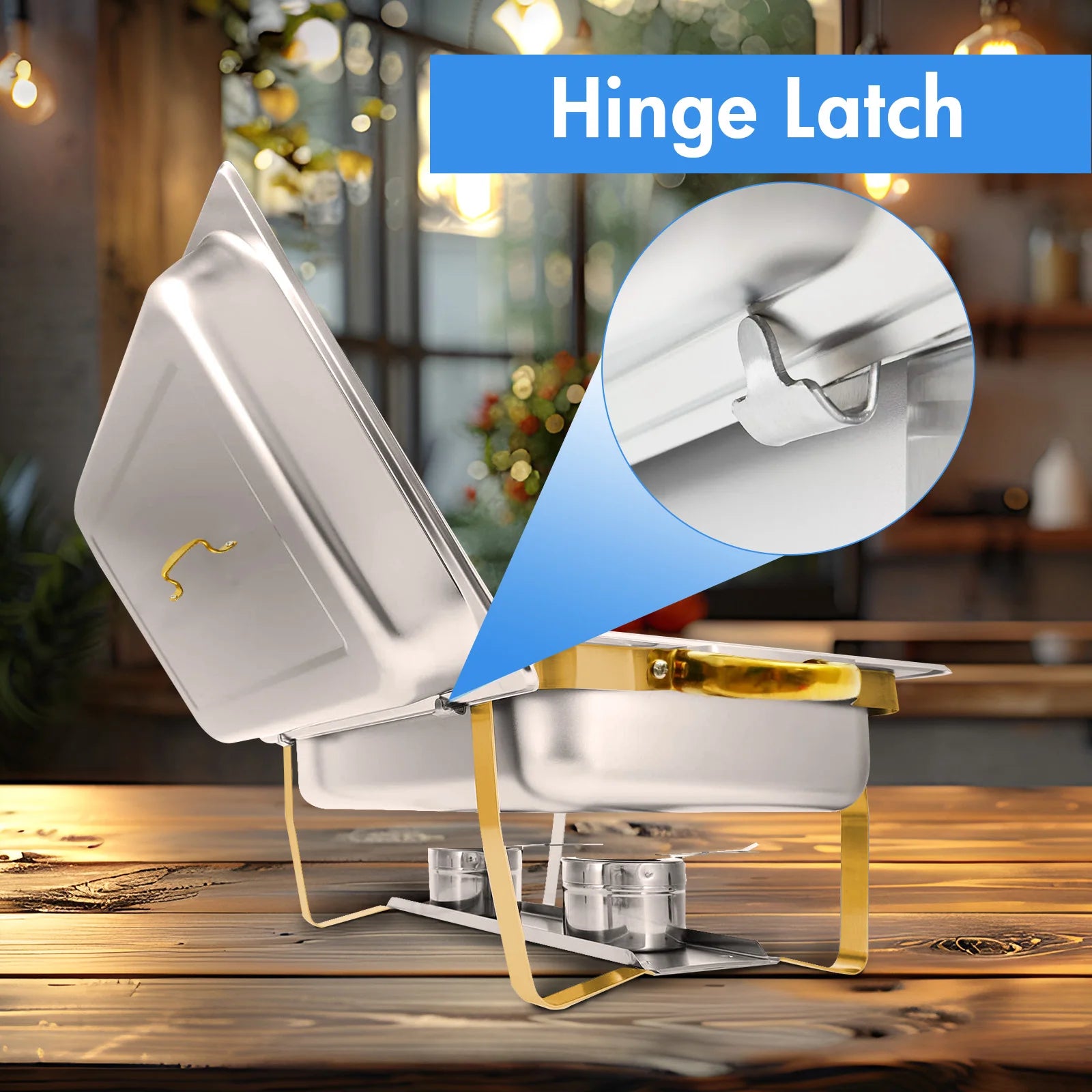 4-Pack Chafing Buffet Set