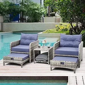 Comfy Rattan Patio Set
