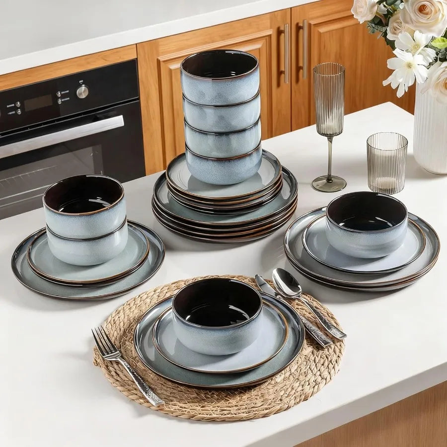 Ceramic Dinnerware Set of 4