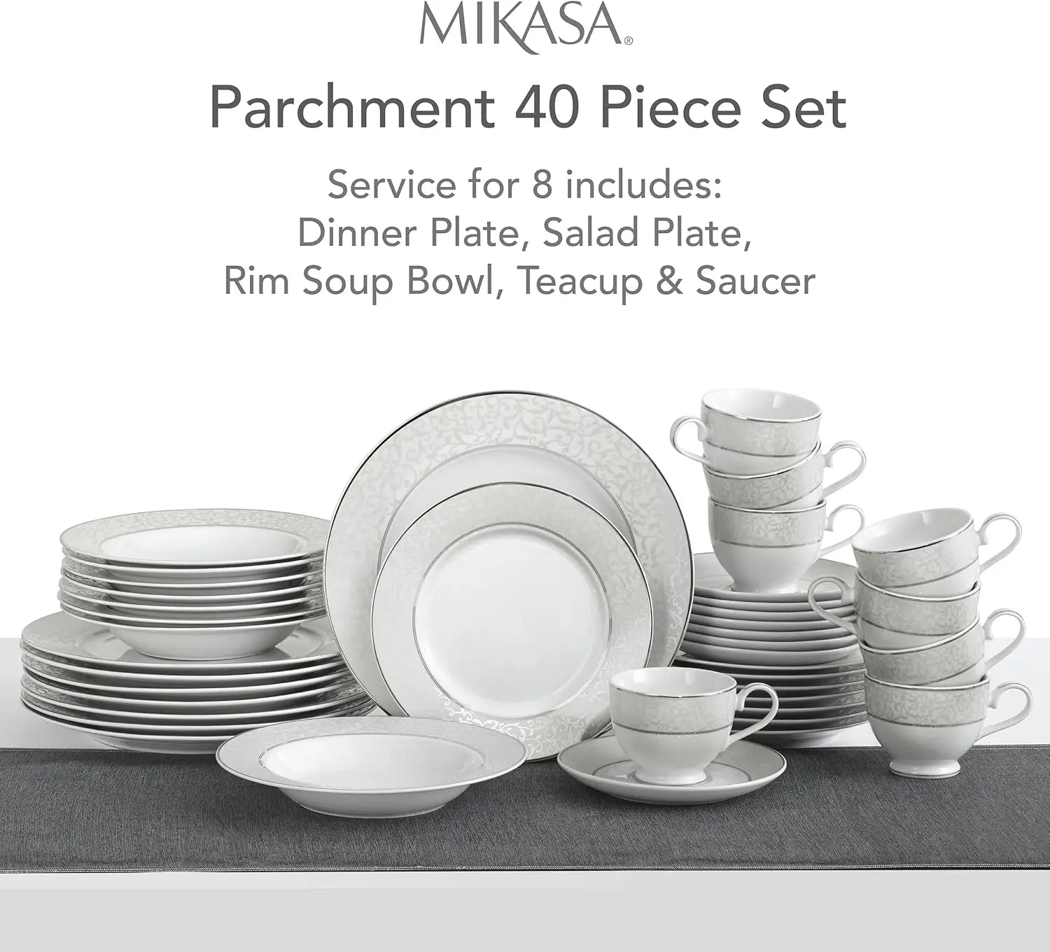 Dinnerware Set, Service for 8