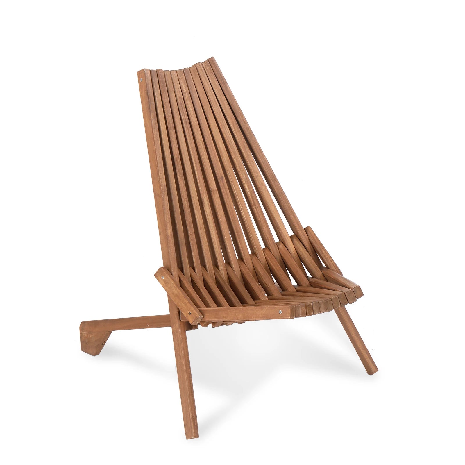 Acacia Wood Lounge Chair
