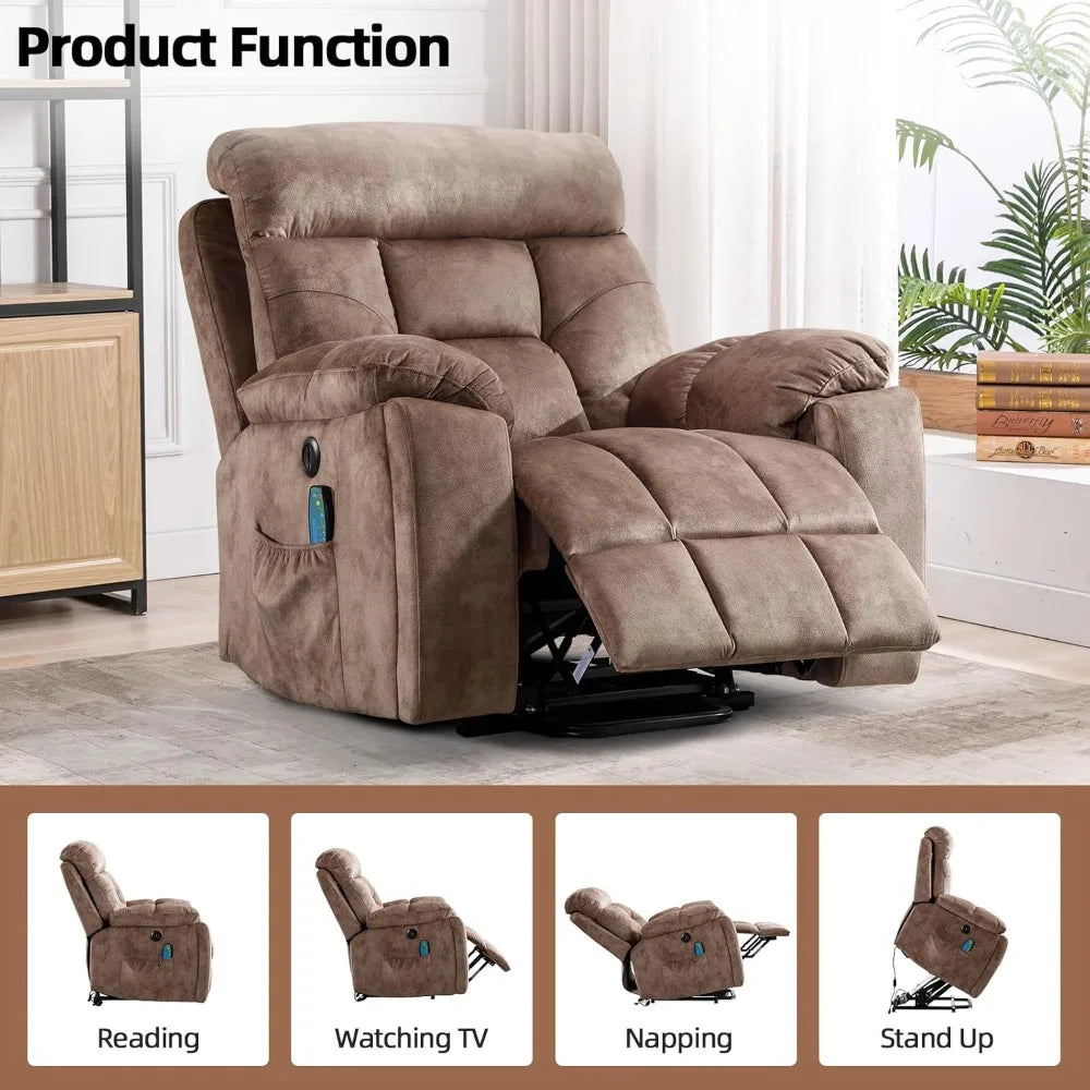 Large Power Lift Recliner Chair