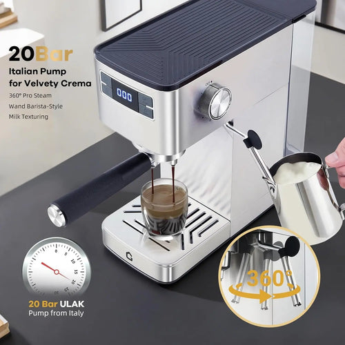20-Bar Espresso Machine