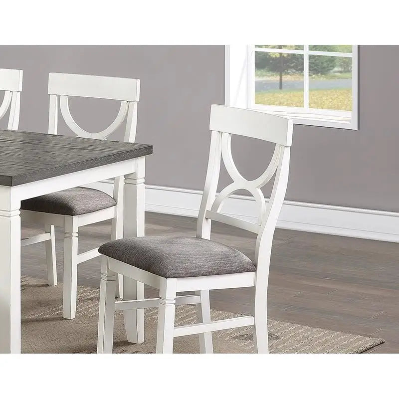 White 6-Piece Dining Set