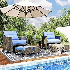Comfy Rattan Patio Set