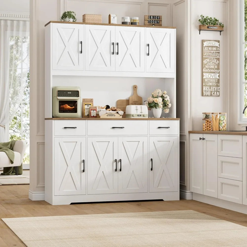 Tall Kitchen Pantry Storage Cabinet