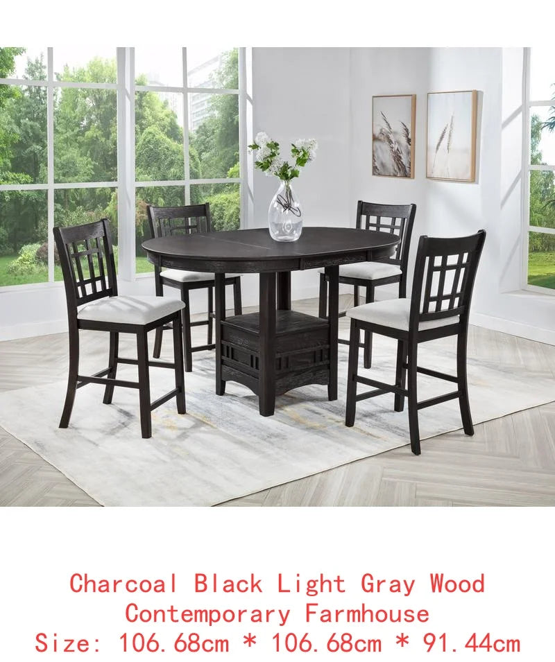 5 Piece Counter Height Dining Set