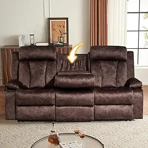 Electric Power Reclining Sofa